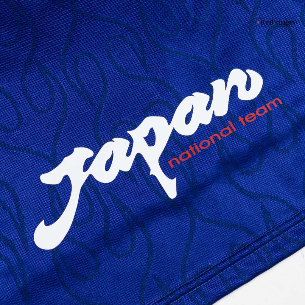 Retro Soccer Jersey Japan Home Long Sleeve 1998