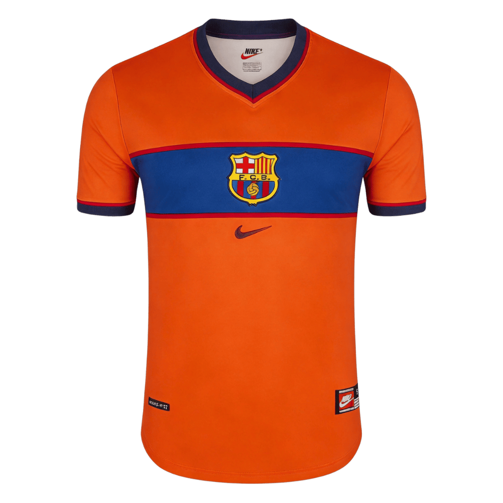 Retro Soccer Jersey Barcelona Third Away 1998/99