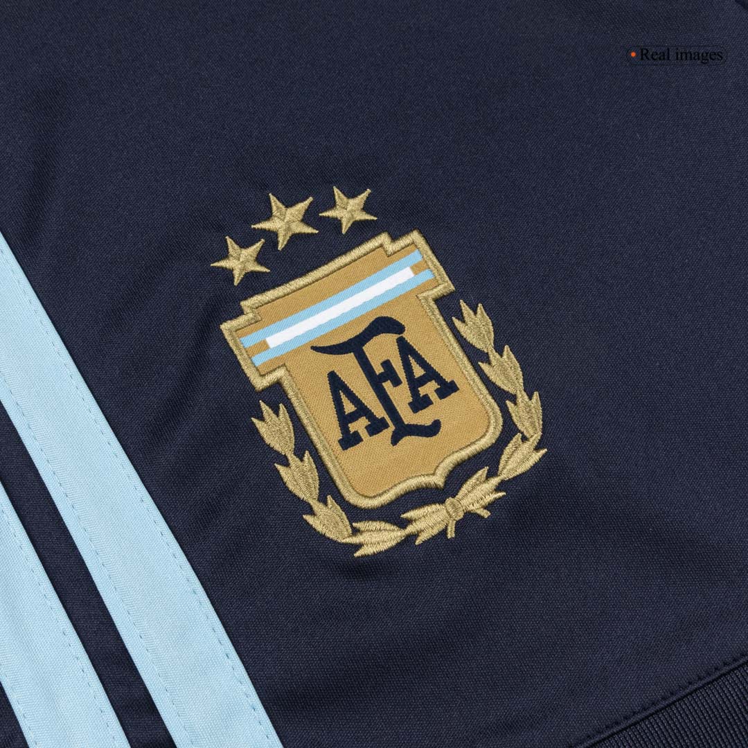 J. ALVAREZ #9 Argentina Home World Cup Kids Soccer Jerseys Kit 2026