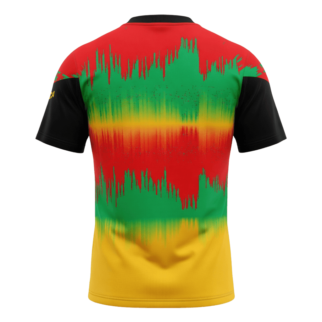 Jamaica Pre-Match Soccer Jersey World Cup 2026 Colorful