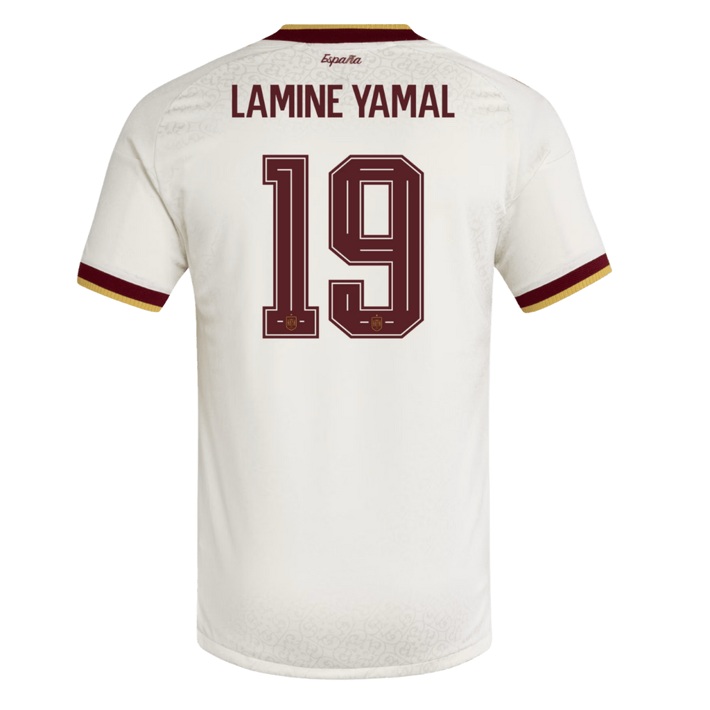LAMINE YAMAL #19 Spain Away Player Version Jersey World Cup 2026