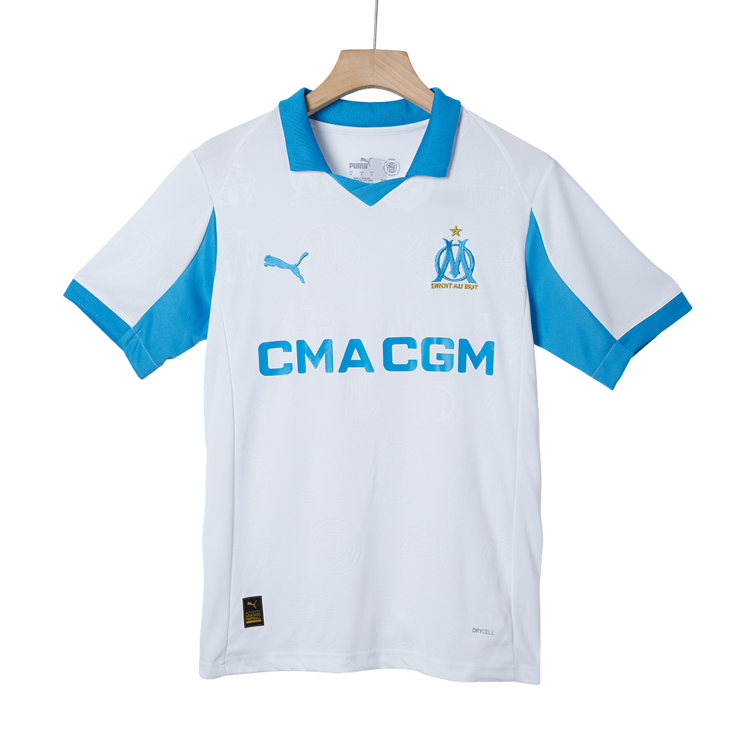 RABIOT #25 Marseille Home Soccer Jersey 2025/26