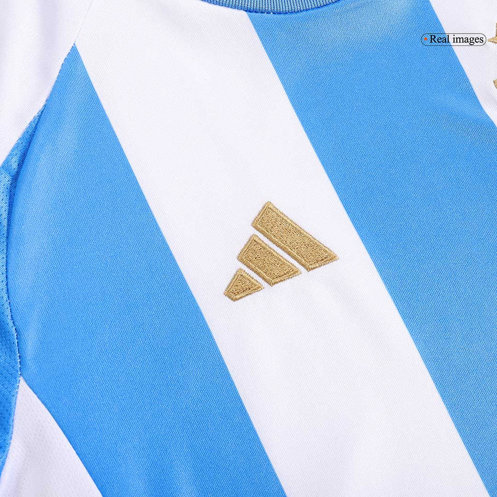 Kid's Argentina Home Soccer Jersey Kit(Jersey+Shorts+Socks) Copa America 2024