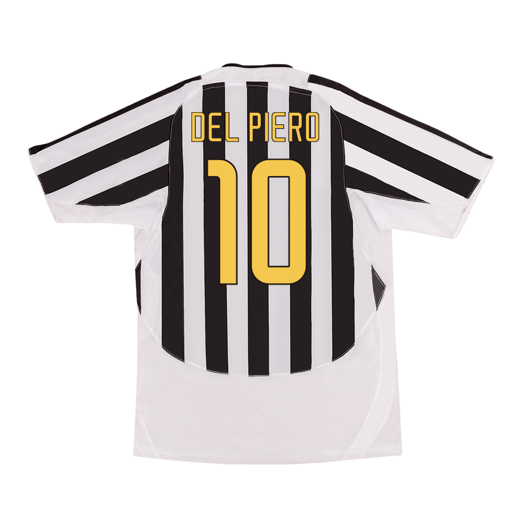Retro DEL PIERO #10 2003/04 Juventus Home Soccer Jersey