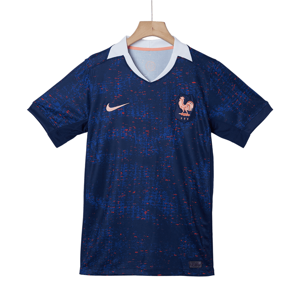 France Soccer Jersey Home Shirt 2025 Women's Euro