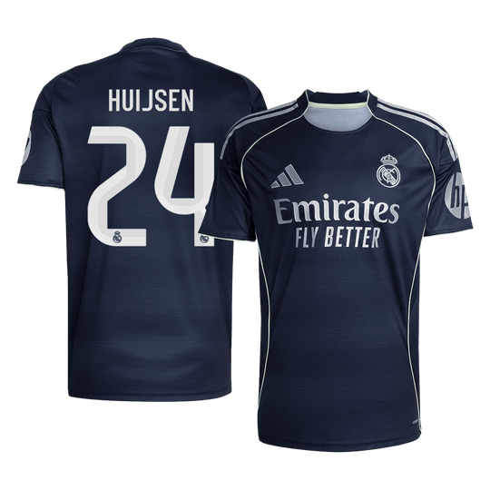 HUIJSEN #24 Real Madrid Away Soccer Jersey 2025/26