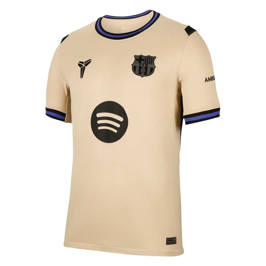 Barcelona x Kobe Bryan Soccer Jersey Away Custom Shirt 2025/26