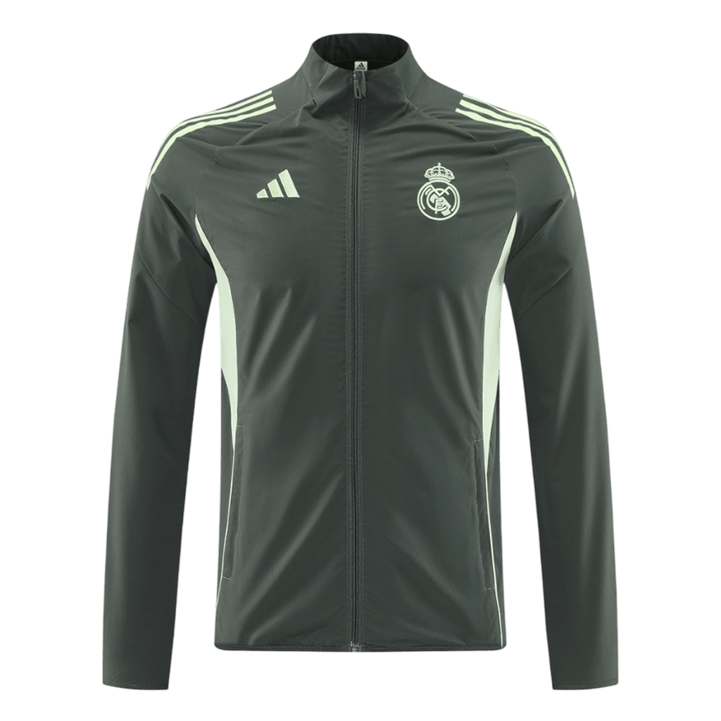 Real Madrid Windbreaker Jacket 2025/26 - Dark Green