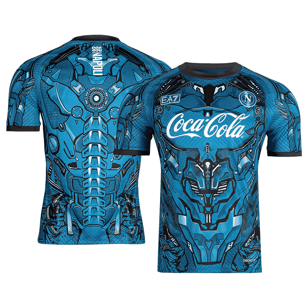 Napoli Pre-Match Soccer Jersey 2025/26 Blue