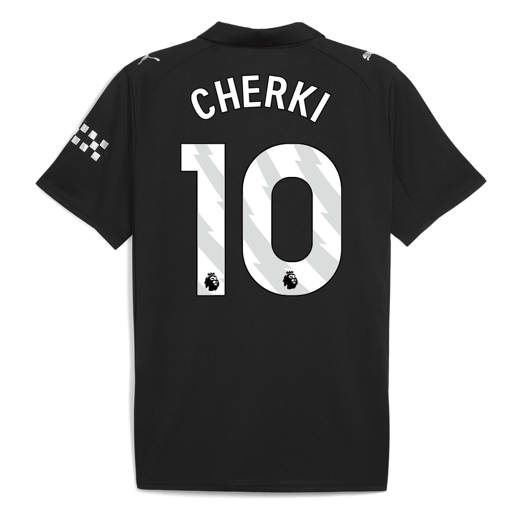 CHERKI #10 Manchester City Away Soccer Jersey 2025/26