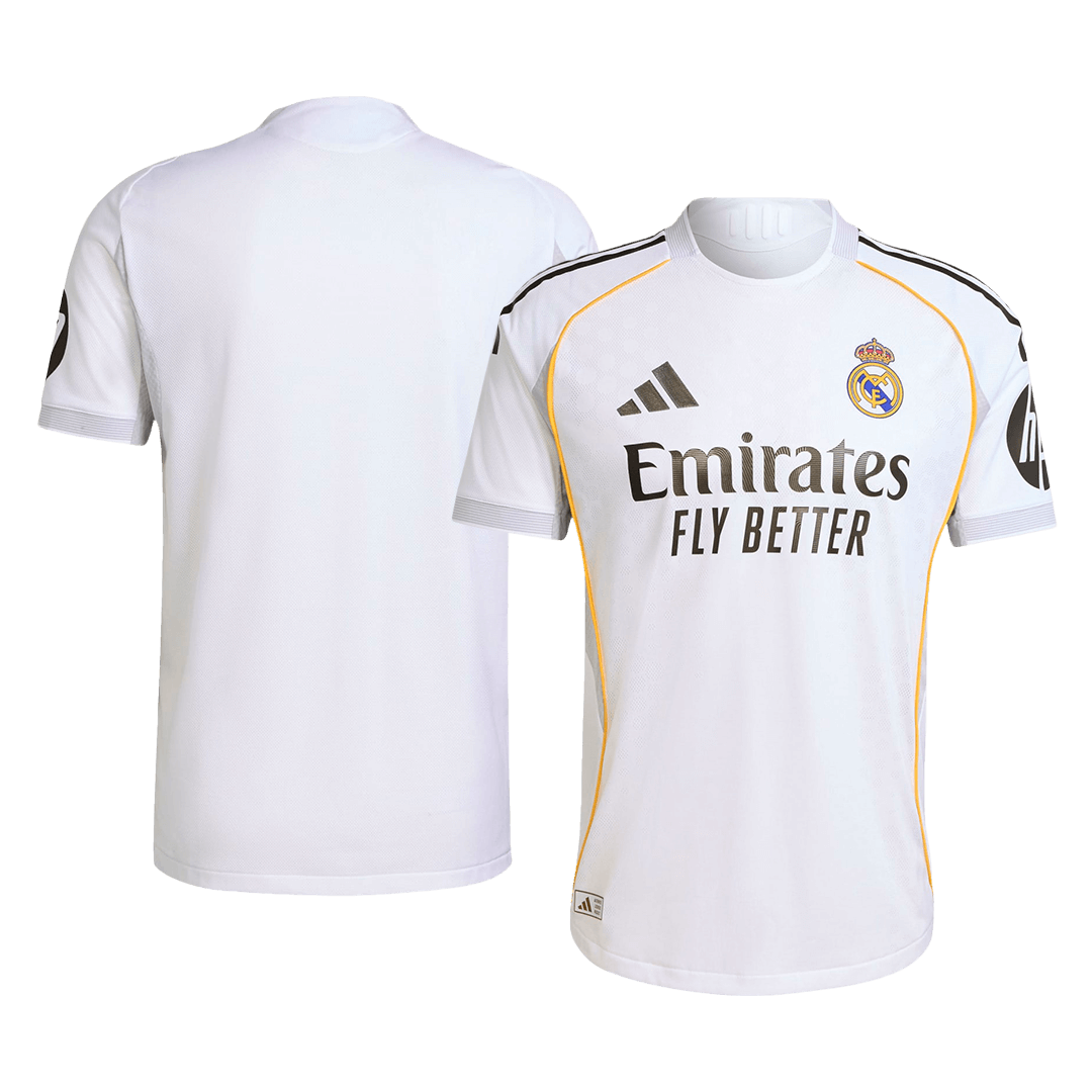 Authentic Real Madrid Jersey Custom Soccer Jersey Home 2025/26