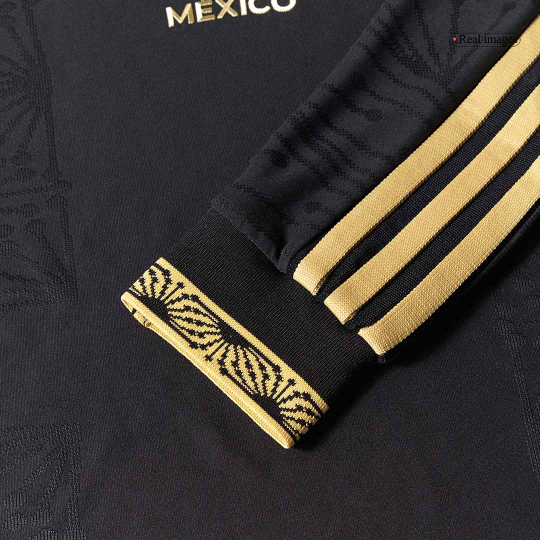 Mexico Third Away Long Sleeve Authentic Jerseys Kit 2025 - Gold Cup