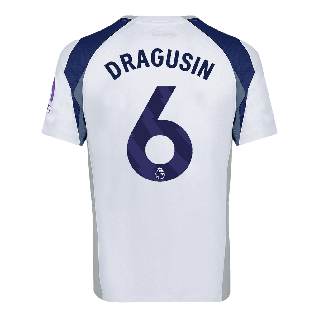 DRAGUSIN #6 Tottenham Hotspur Home Soccer Jersey 2025/26