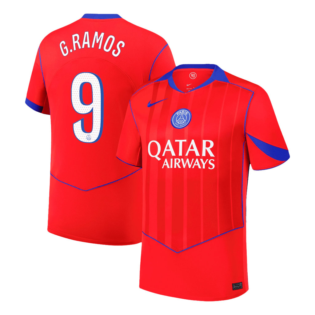 G.RAMOS #9 PSG Third Away Soccer Jersey 2025/26