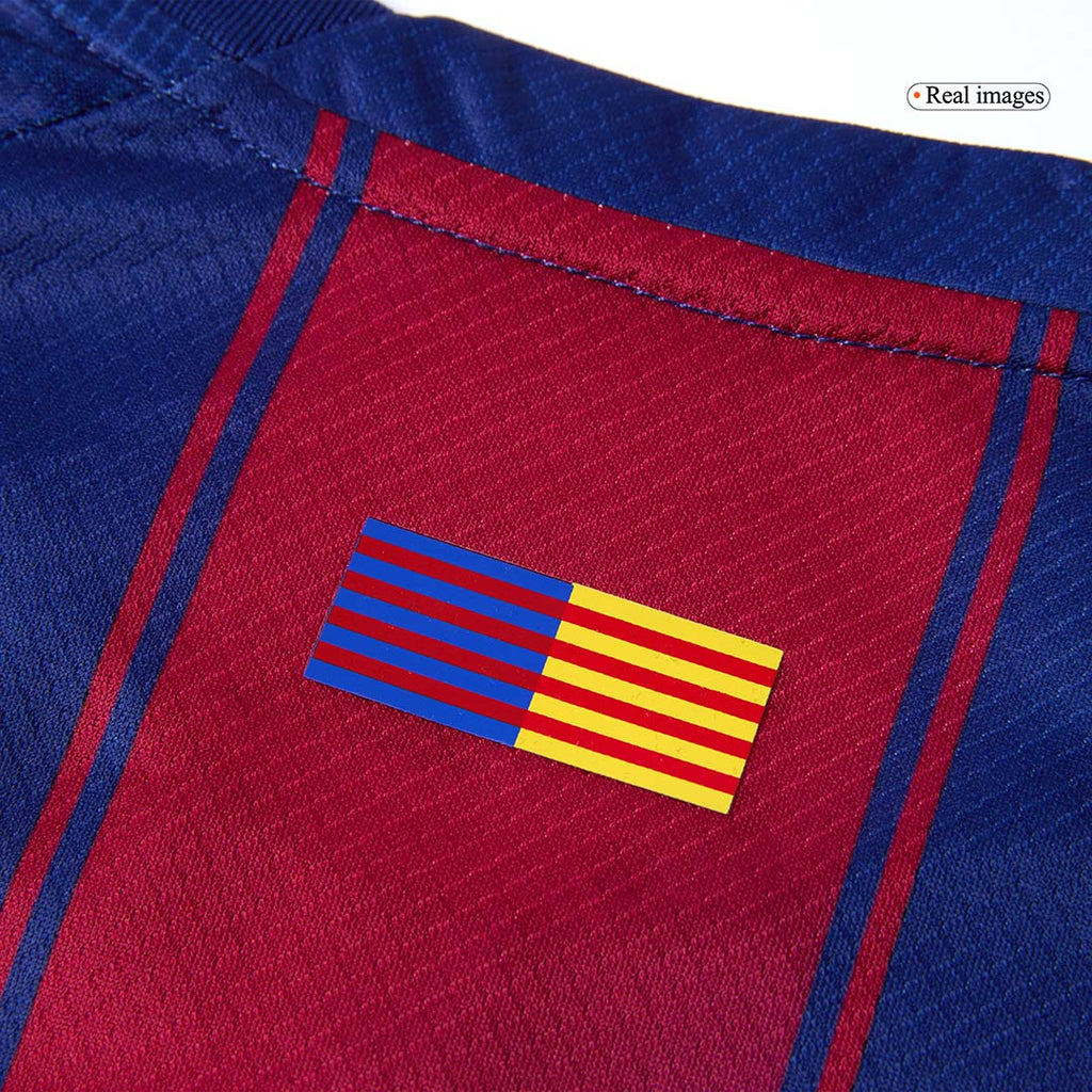 Kids Barcelona Custom Home Soccer Kits 2025/26