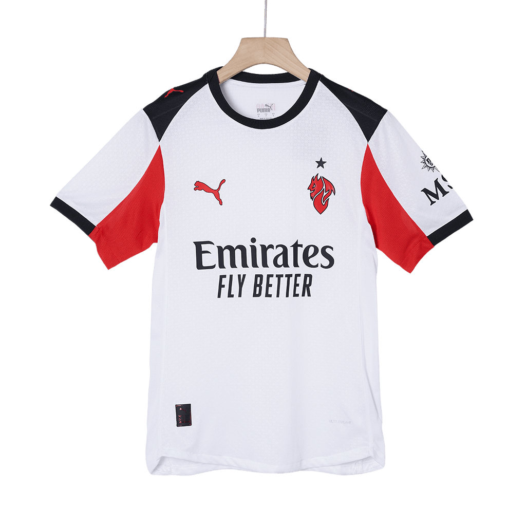 AC Milan Authentic FOFANA #19 AC Milan Away Authentic Soccer Jersey 2025/26