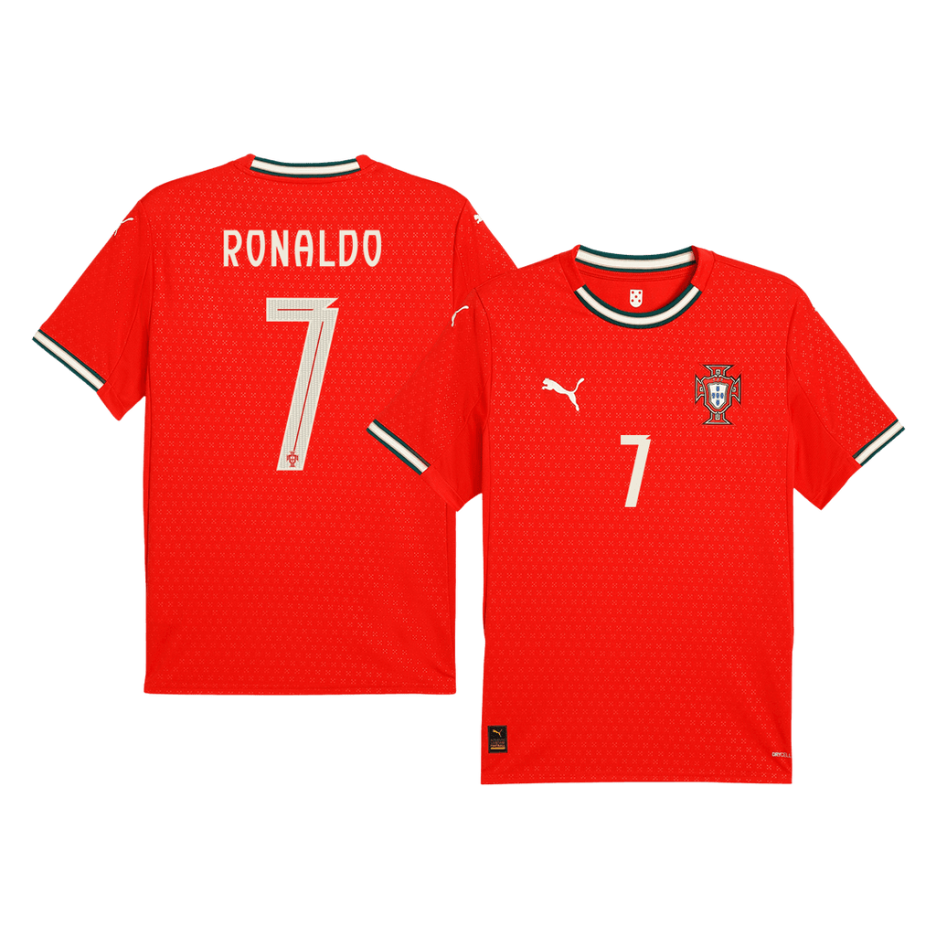 RONALDO #7 Portugal Home Soccer Jersey 2025