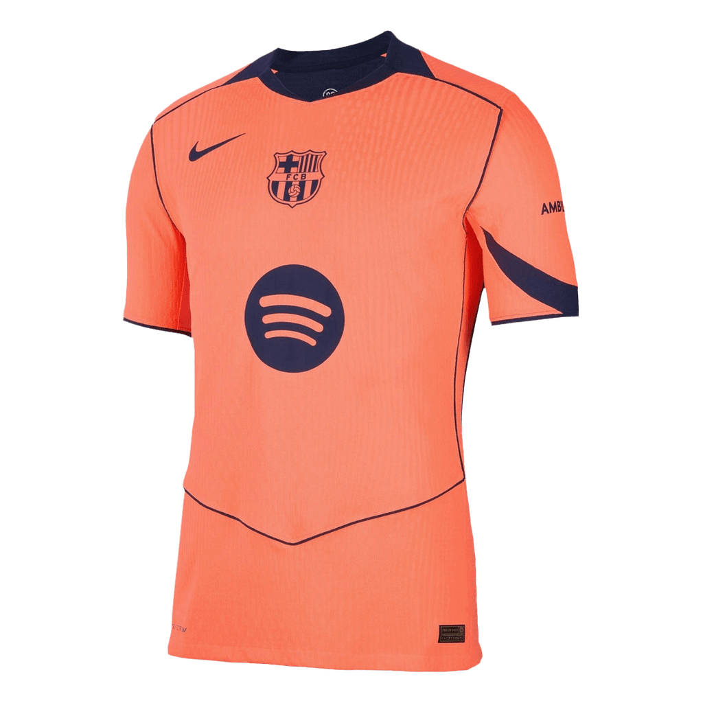 Barcelona Third Away Authentic Soccer Jersey 2025/26