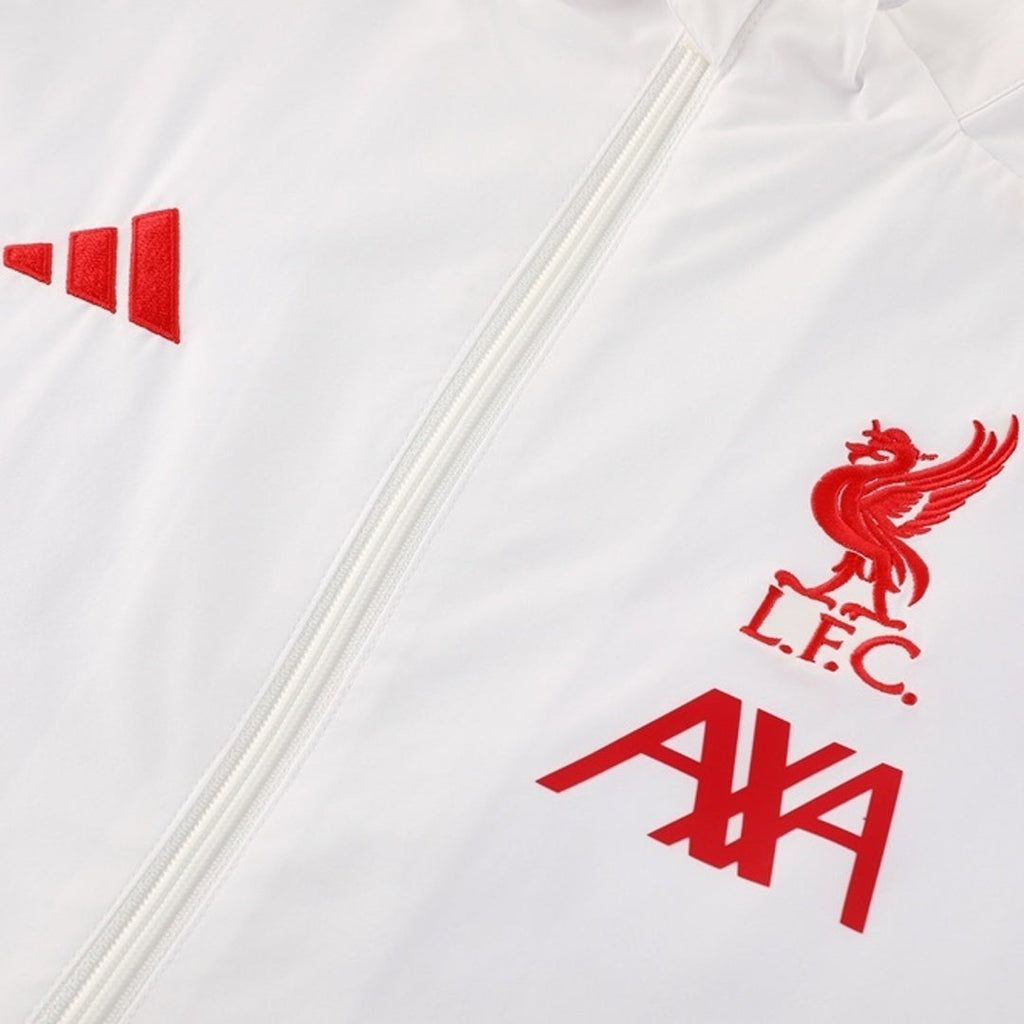 Liverpool Windbreaker Jacket 2025/26 - White