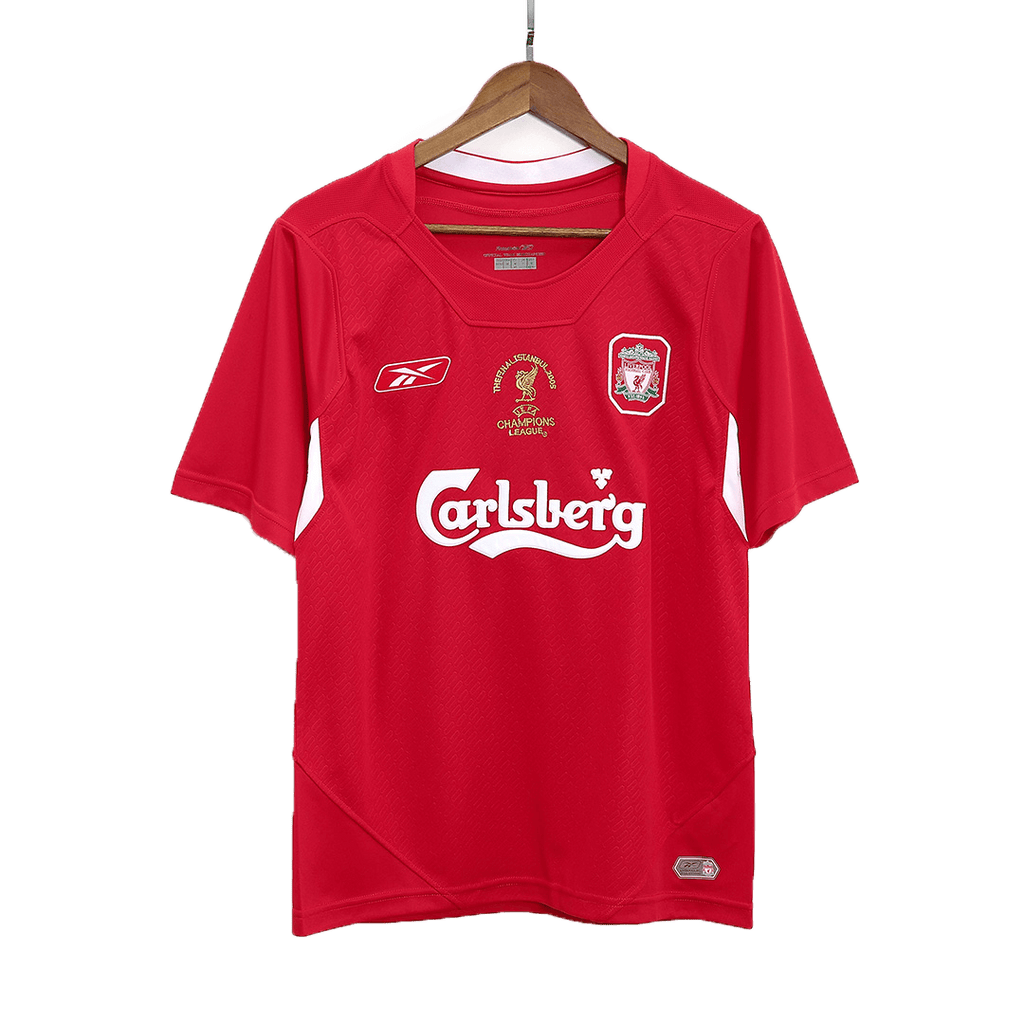 Retro 2005 Liverpool Soccer Jersey - UCL Final