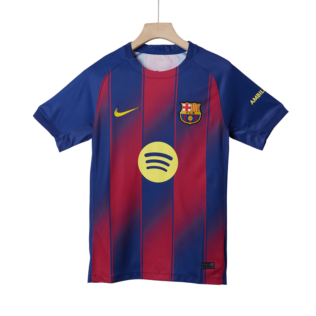 LEWANDOWSKI #9 Barcelona Home Soccer Jersey 2025/26 -UCL