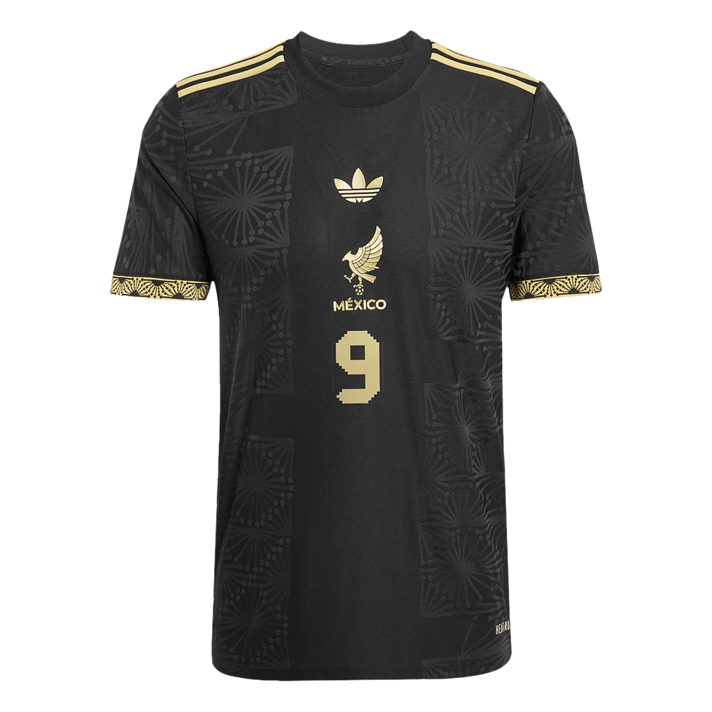 Authentic RAUL #9 Soccer Jersey Mexico Third Away Shirt 2025 Gold Cup