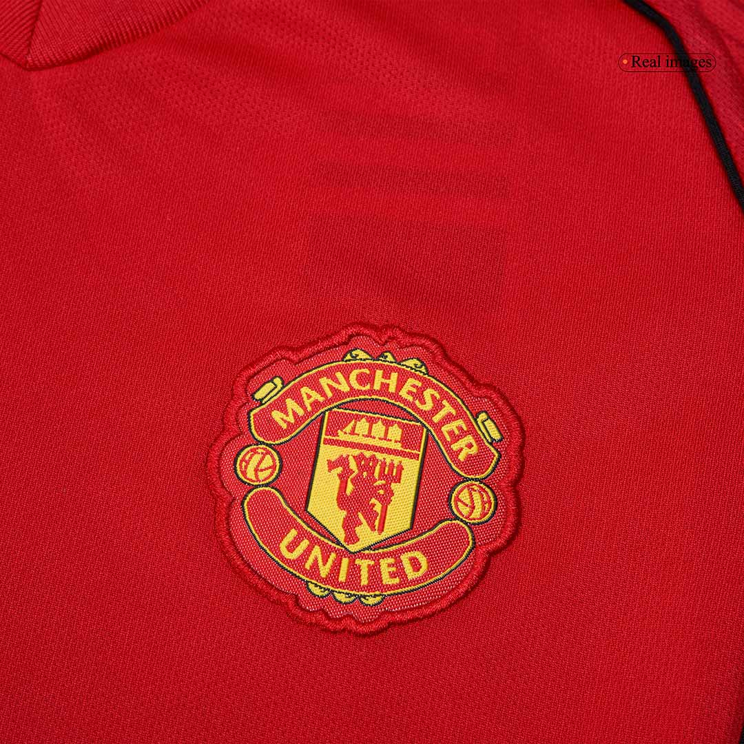 Manchester United Home Kids Soccer Jerseys Full Kit 2025/26