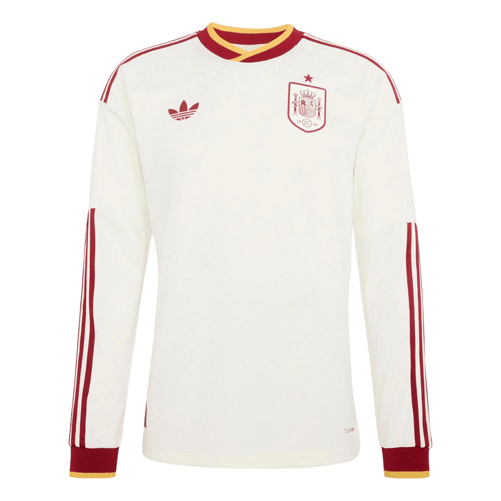Spain Away Long Sleeve Jersey World Cup 2026