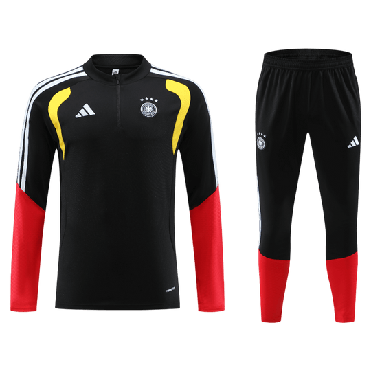 Kid's Germany Zipper Sweatshirt Kit(Top+Pants) 2026 Black