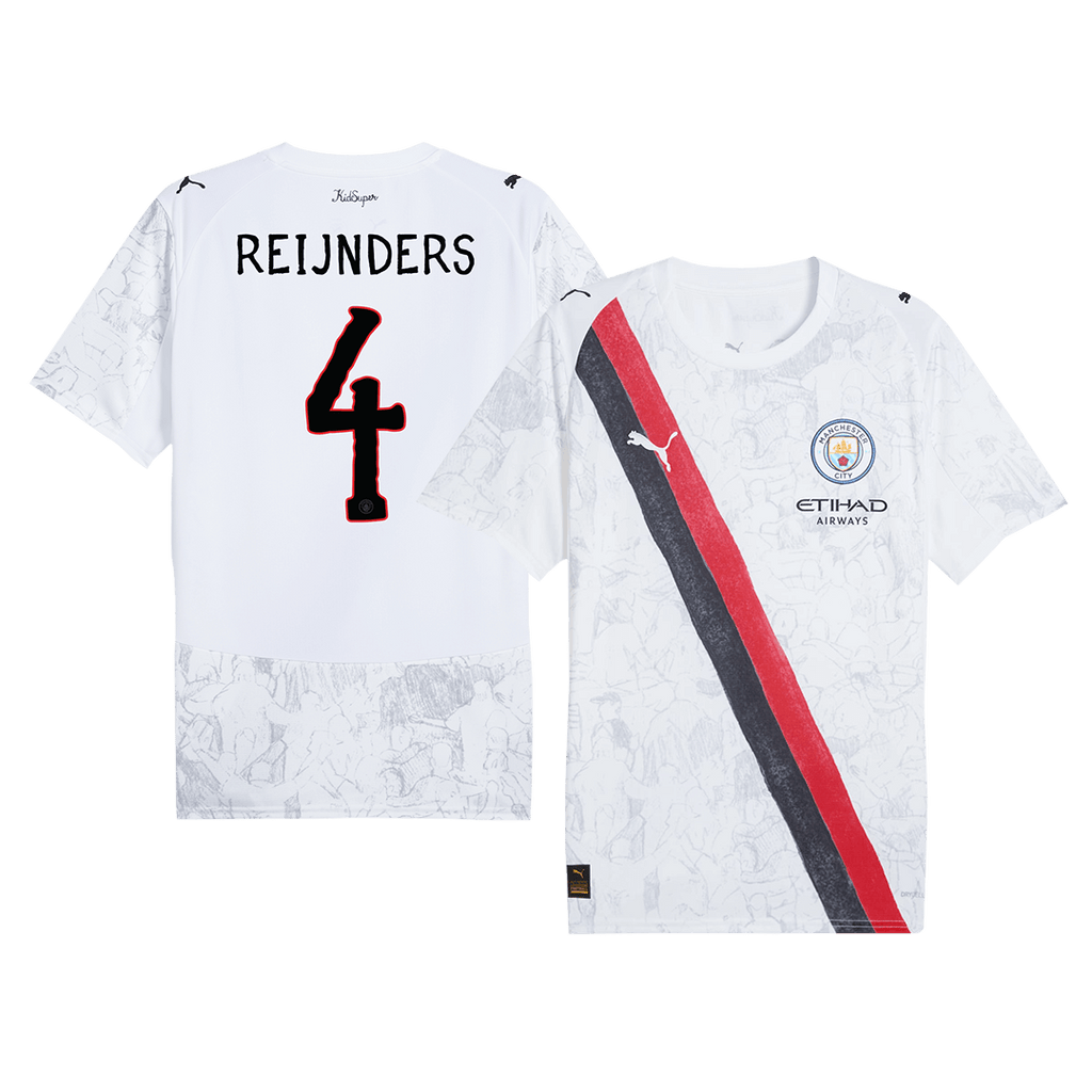 REIJNDERS #4 Manchester City KidSuper Soccer Jersey World Cup 2025/26 - Club World Cup