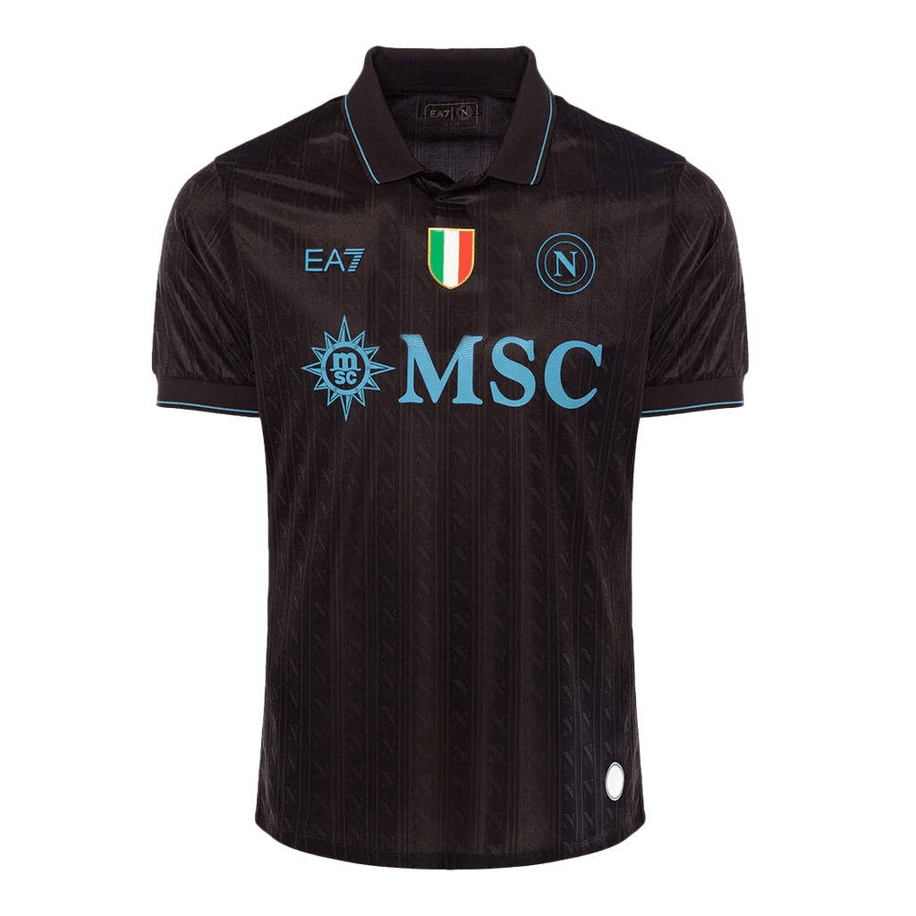 Napoli Third Away Authentic Soccer Jersey 2025/26