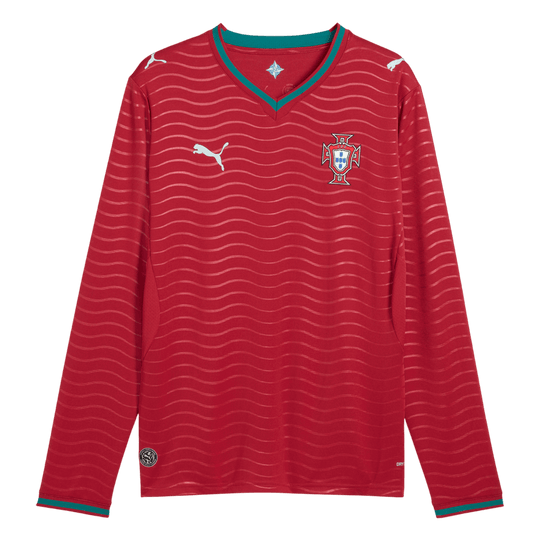 Portugal Home Long Sleeve Jersey World Cup 2026