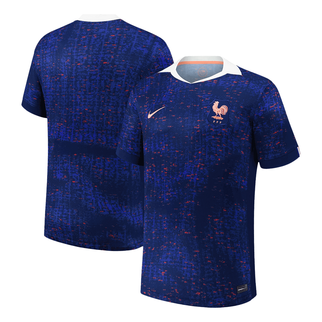 France Soccer Jersey Home Shirt 2025 Women's Euro