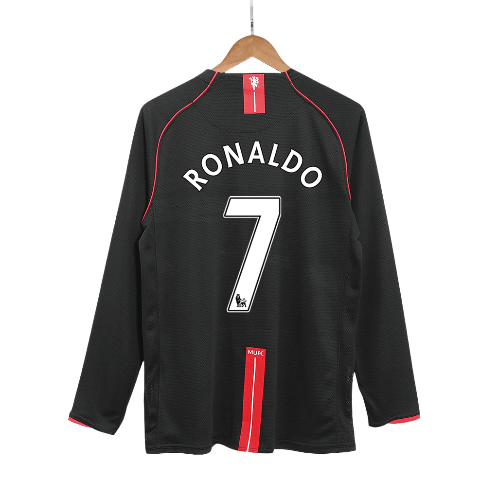 Manchester United RONALDO #7 Retro Jersey Away Soccer Shirt 2007/08