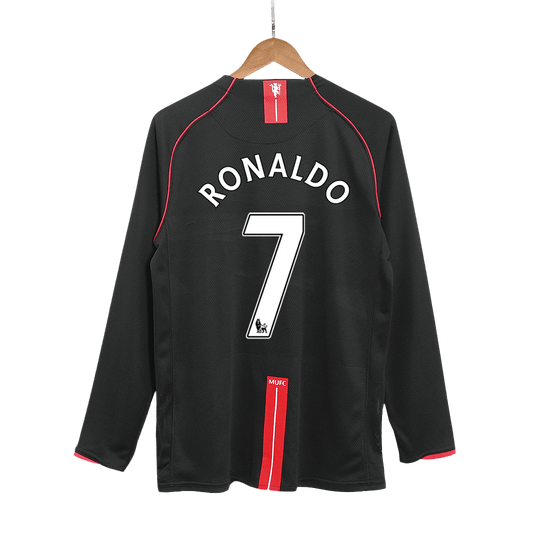 Manchester United RONALDO #7 Retro Jersey Away Soccer Shirt 2007/08