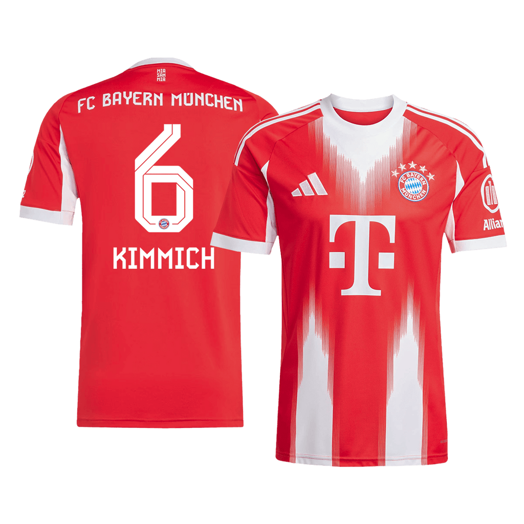 Bayern Munich KIMMICH #6 Soccer Jersey Home 2025/26
