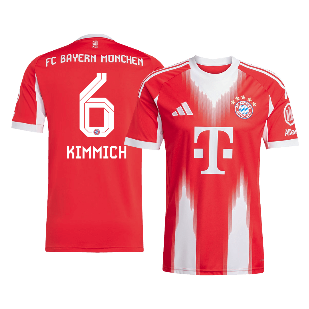 Bayern Munich KIMMICH #6 Soccer Jersey Home 2025/26
