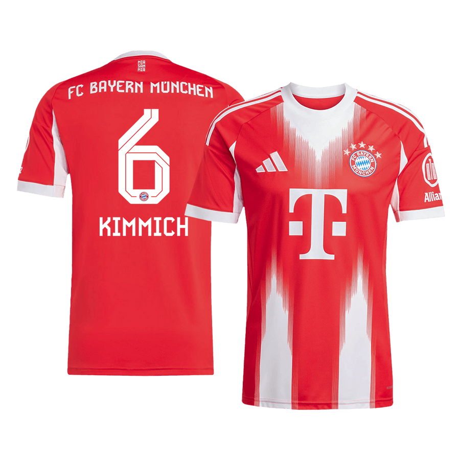Bayern Munich KIMMICH #6 Soccer Jersey Home 2025/26