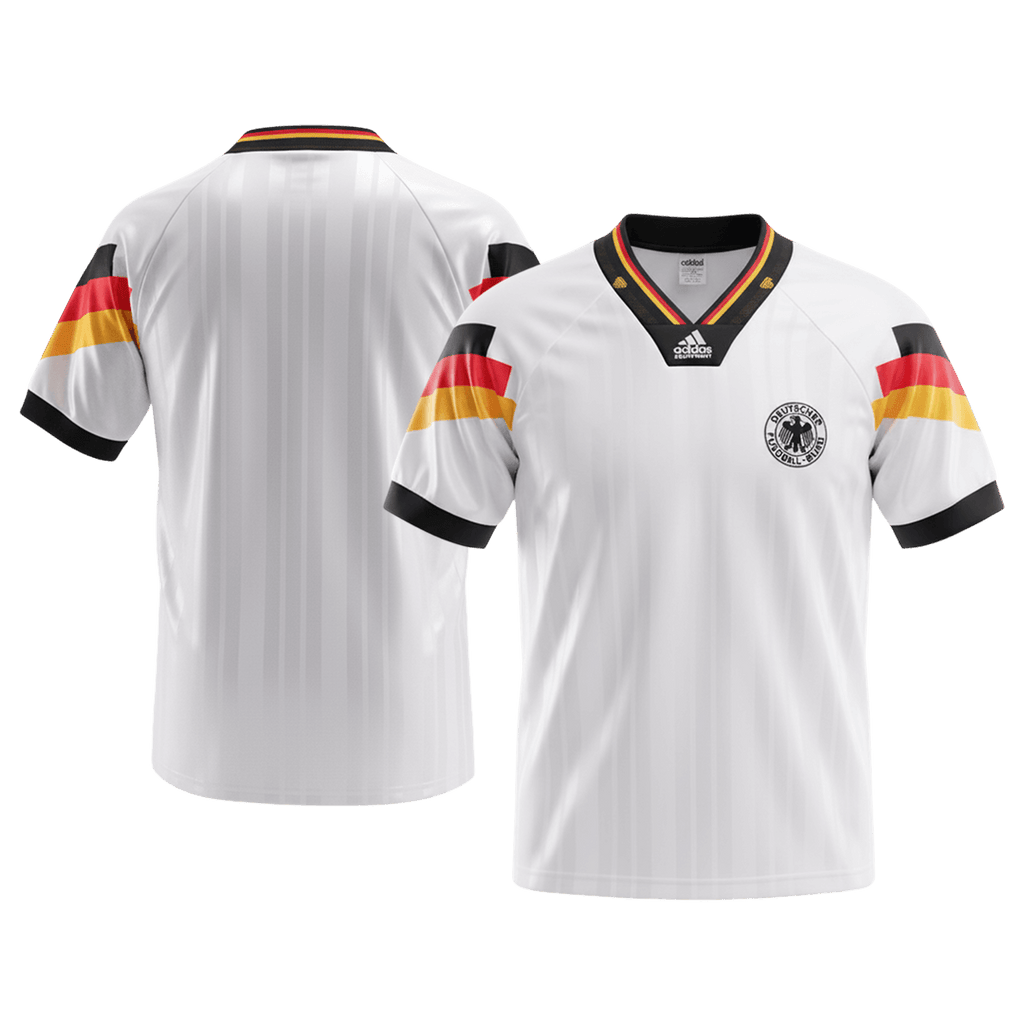 Retro Soccer Jersey Germany Home 1992