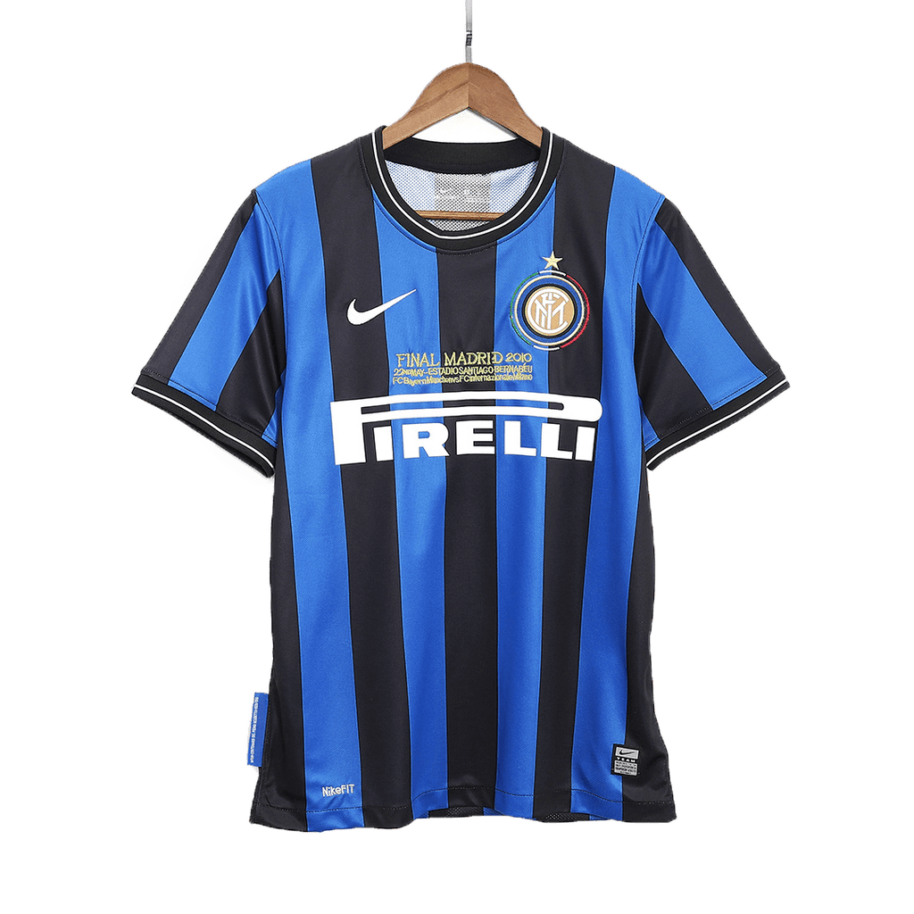 Retro 2009/10 Inter Milan Home Soccer Jersey - UCL Final