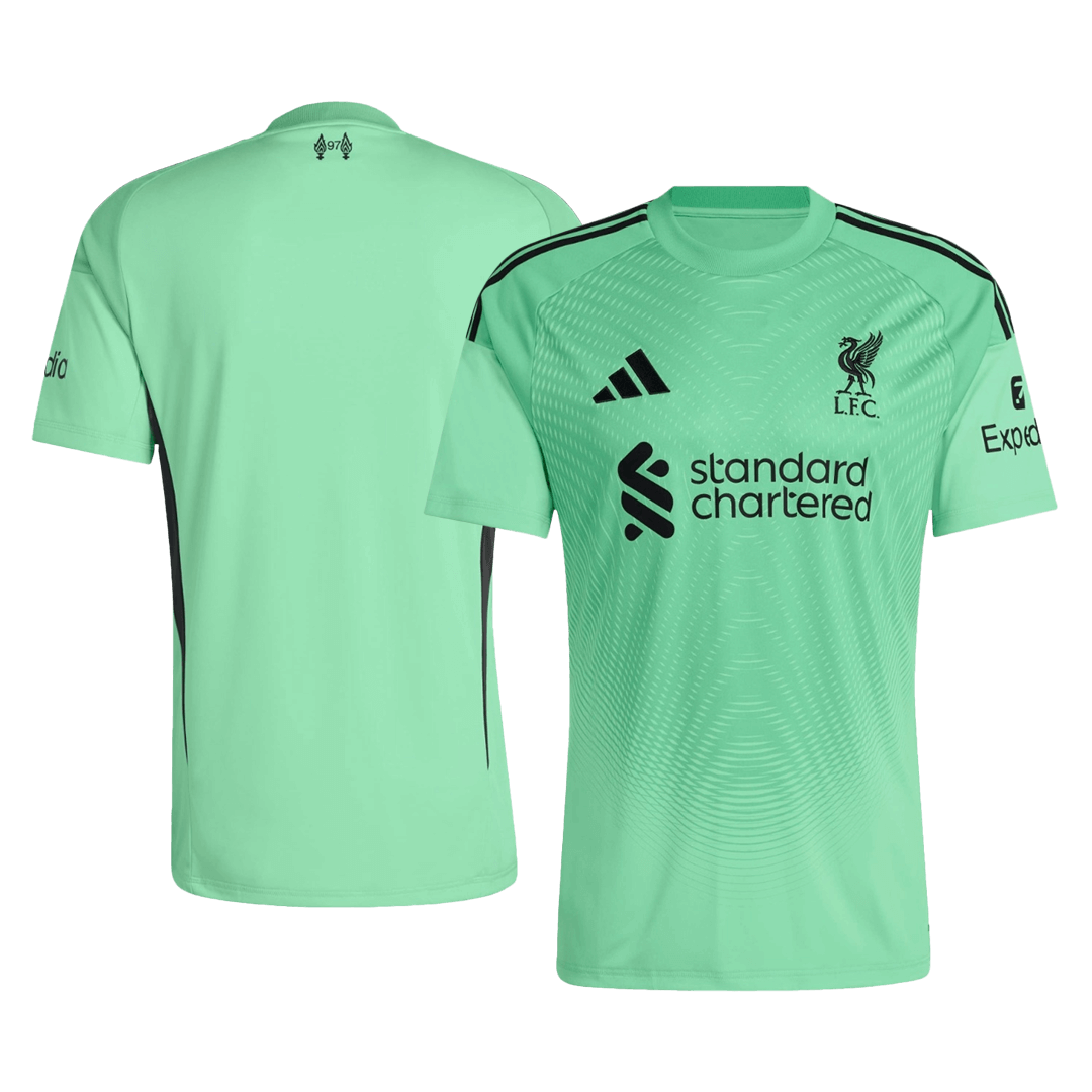 Liverpool Goalkeeper Soccer Jersey 2025/26 Green