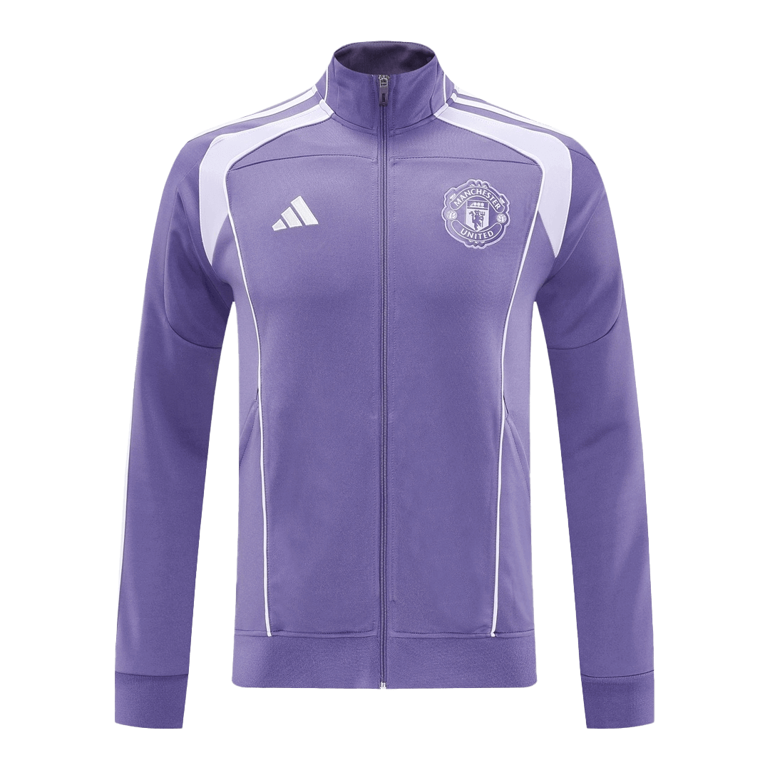 Manchester United Track Jacket 2025/26 - Purple