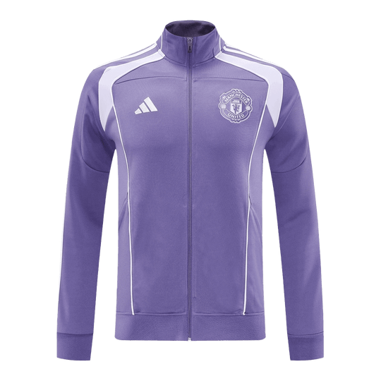 Manchester United Track Jacket 2025/26 - Purple