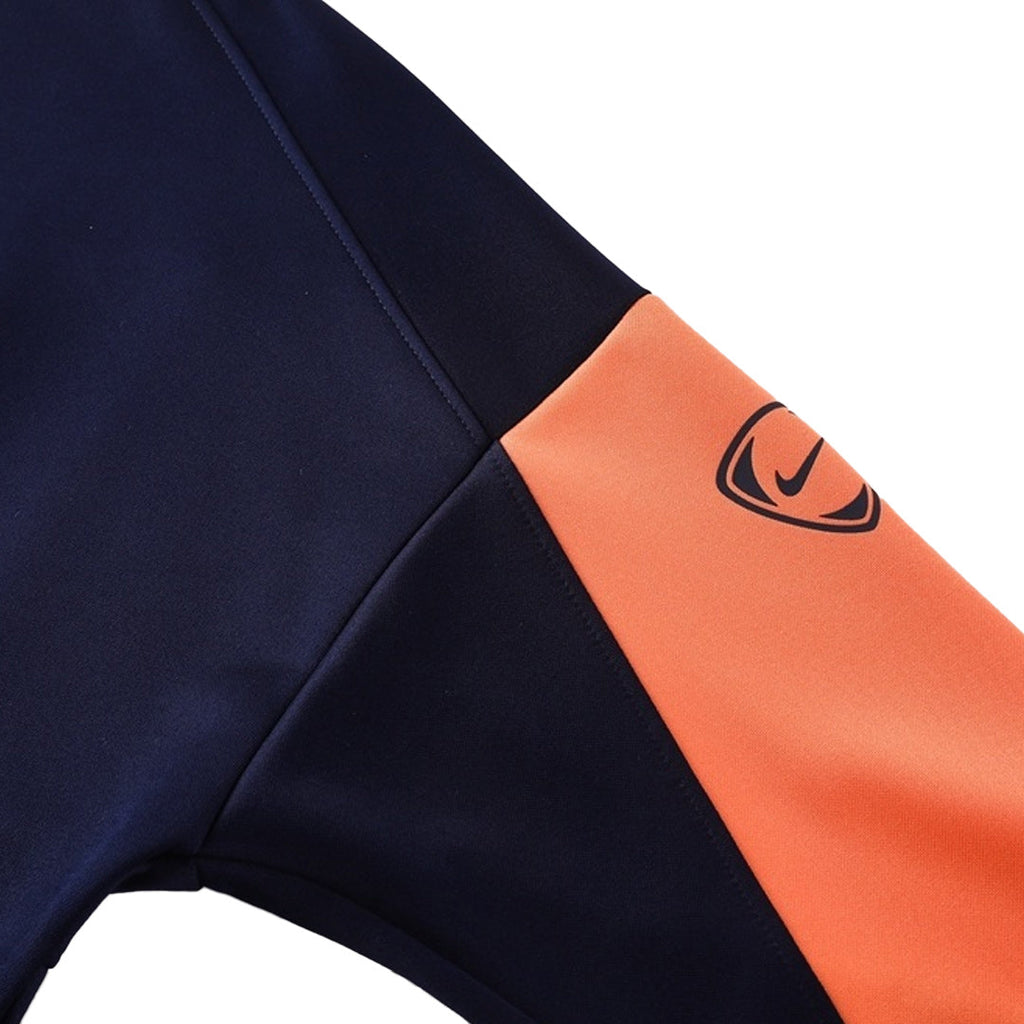 Barcelona Jacket Tracksuit 2025/26 Navy&Orange
