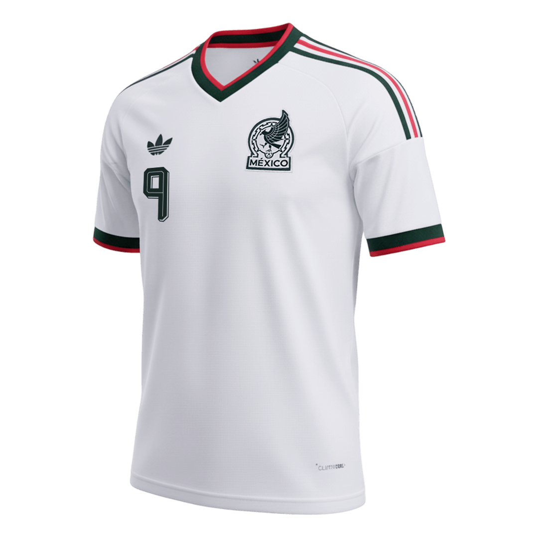 RAúL #9 Mexico Away Soccer Jersey World Cup 2026