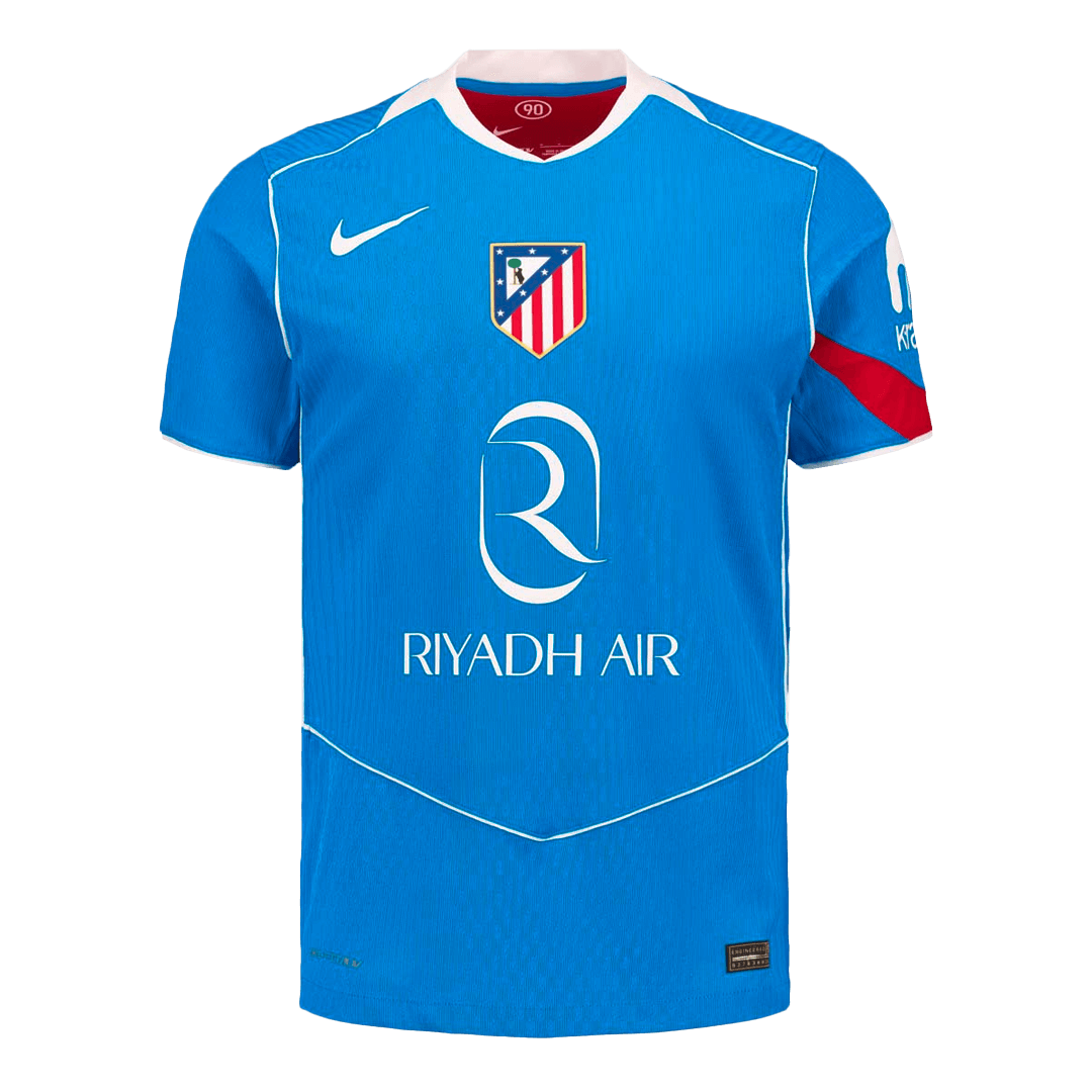S?RLOTH #9 Atletico Madrid Third Away Player Version Jersey 2025/26