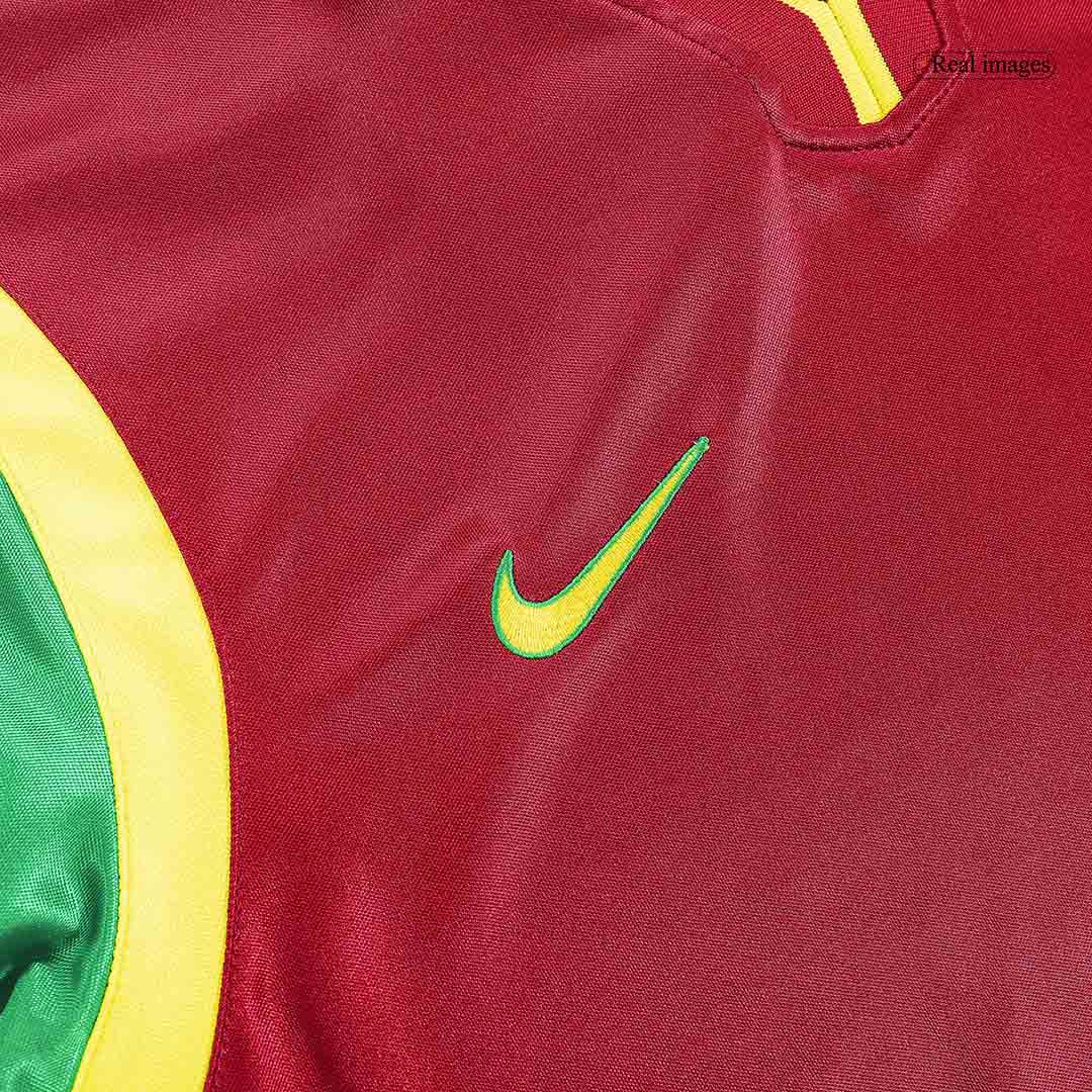 Retro 1999 Portugal Home Soccer Jersey