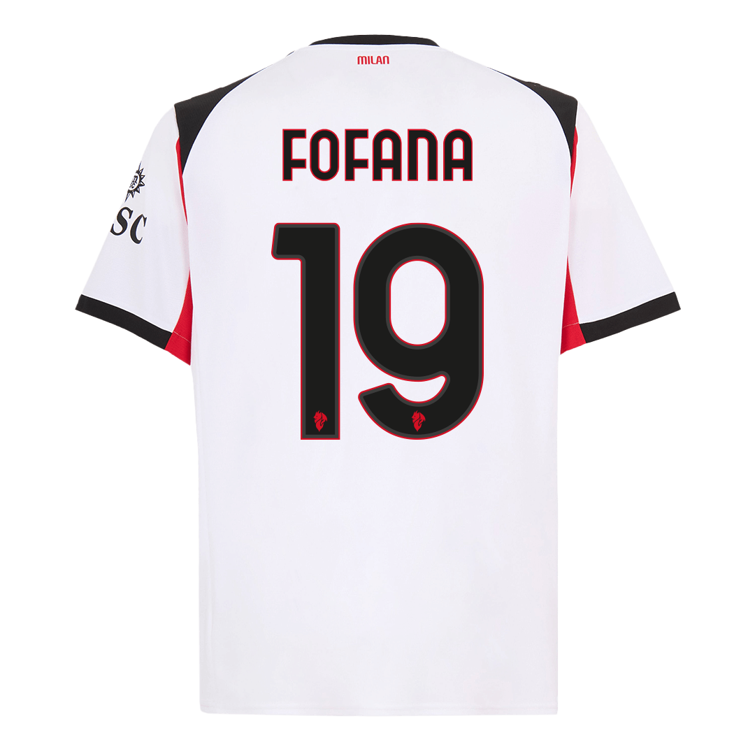 FOFANA #19 AC Milan Away Soccer Jersey 2025/26