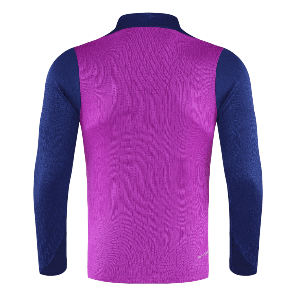Barcelona 1/4 Zip Tracksuit 2025/26 Kids Purple
