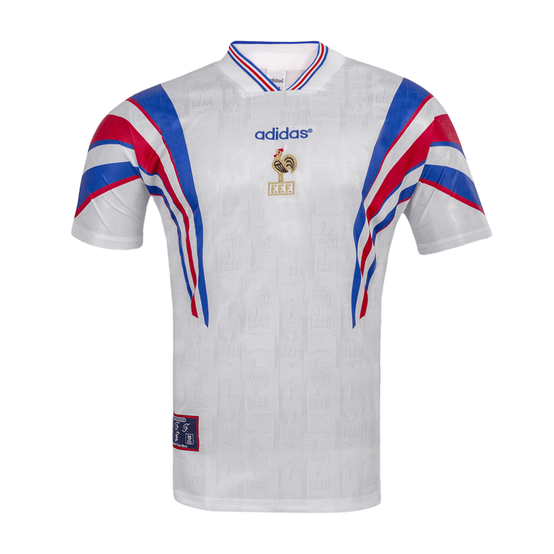 France Retro Jersey Away Soccer Shirt 1996 Retro Jersey